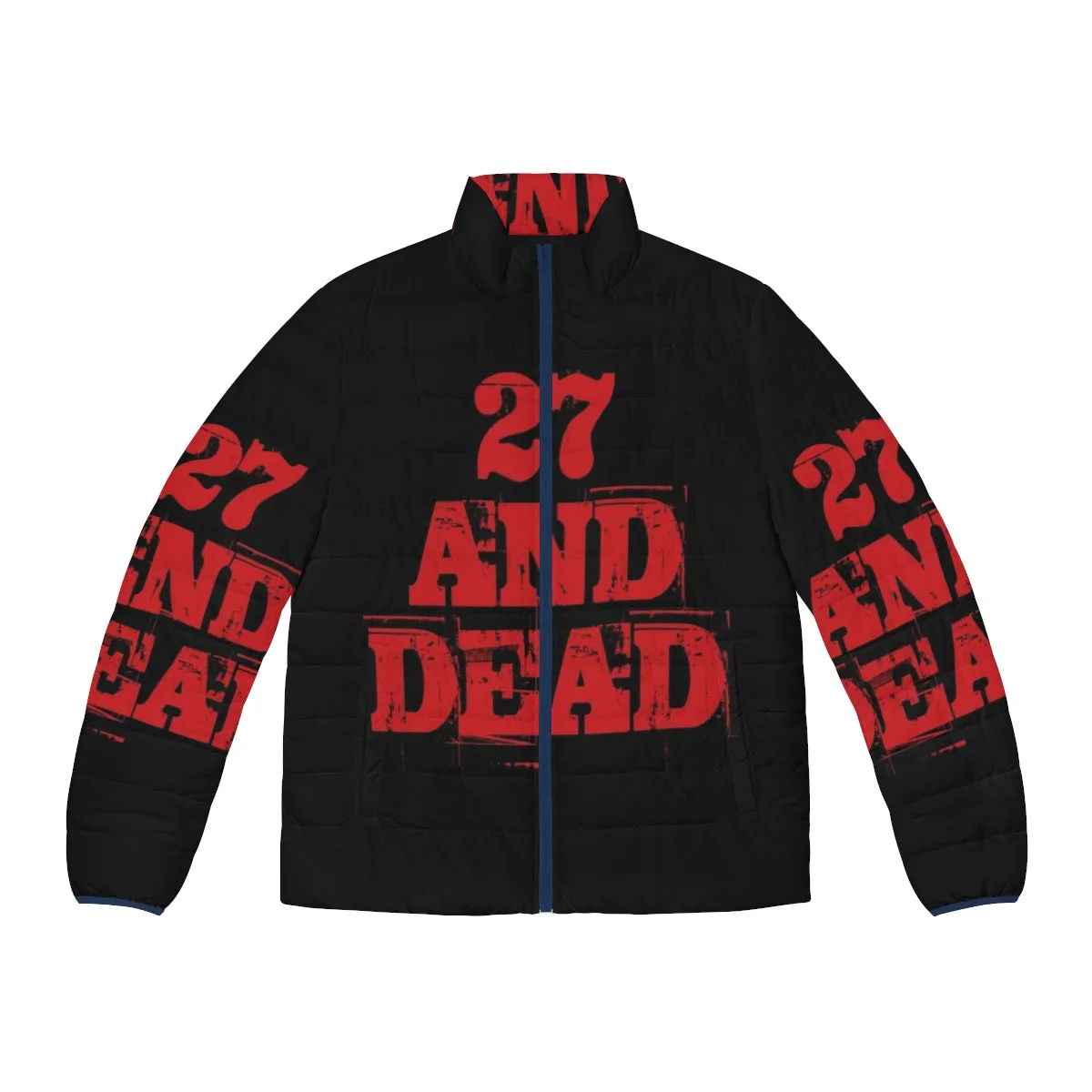 '27 and Dead' Retro Puffer Jacket - Inspired by iZombie