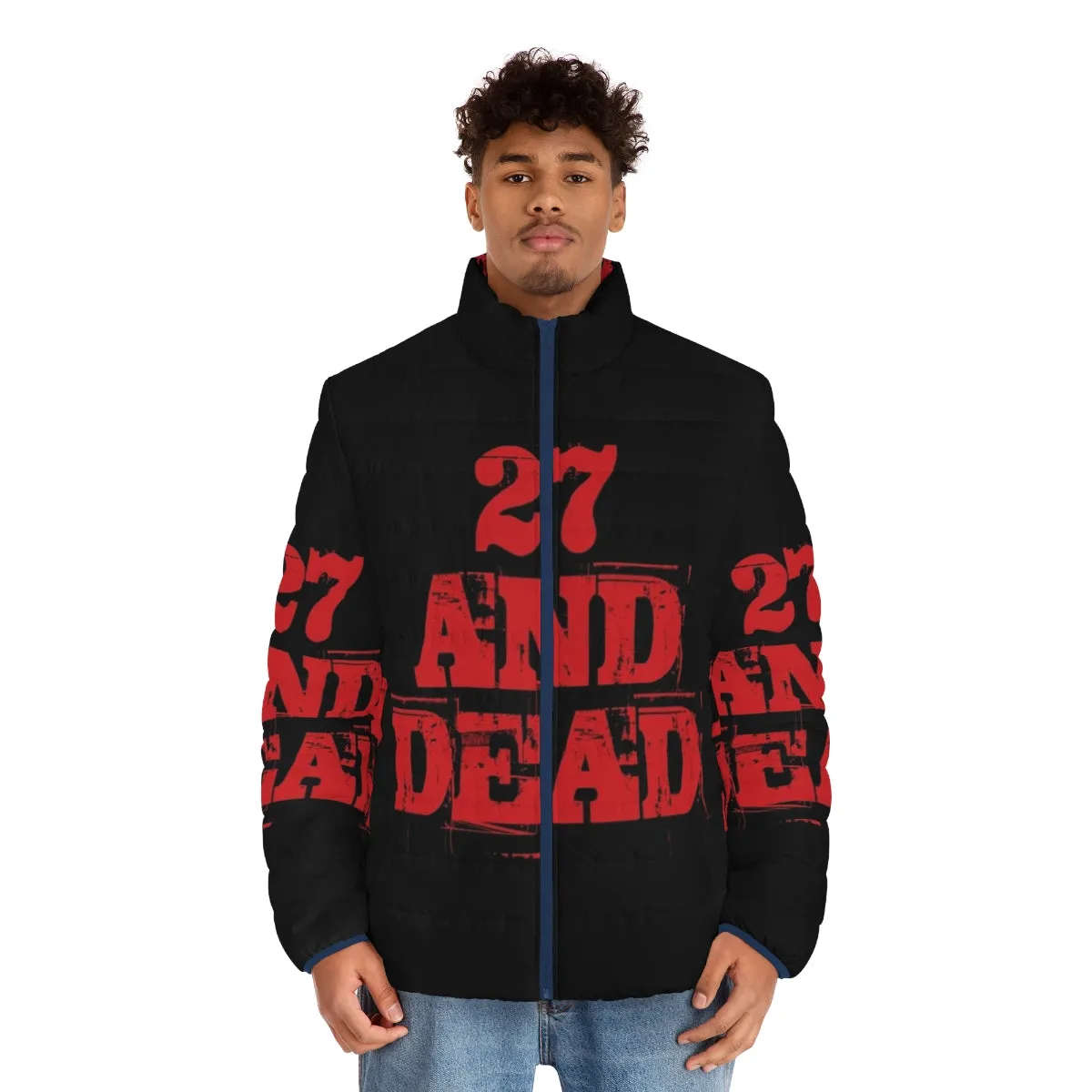 '27 and Dead' Retro Puffer Jacket - Inspired by iZombie