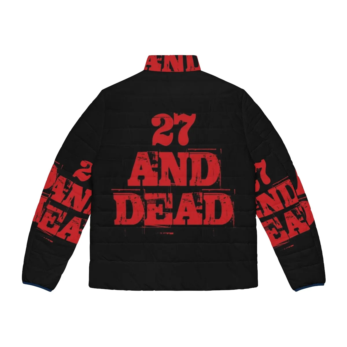 '27 and Dead' Retro Puffer Jacket - Inspired by iZombie