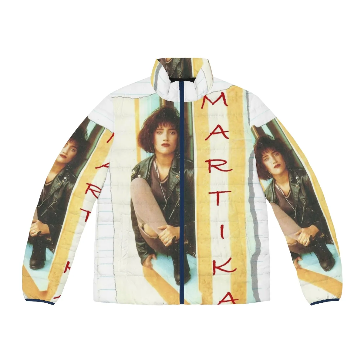 80s Pop Icon Puffer Jacket - Martika "More Than You Know"