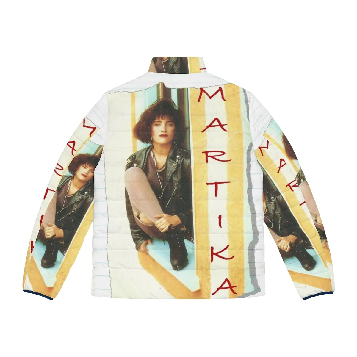 80s Pop Icon Puffer Jacket - Martika "More Than You Know"