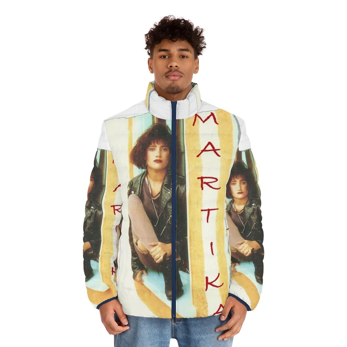 80s Pop Icon Puffer Jacket - Martika "More Than You Know"