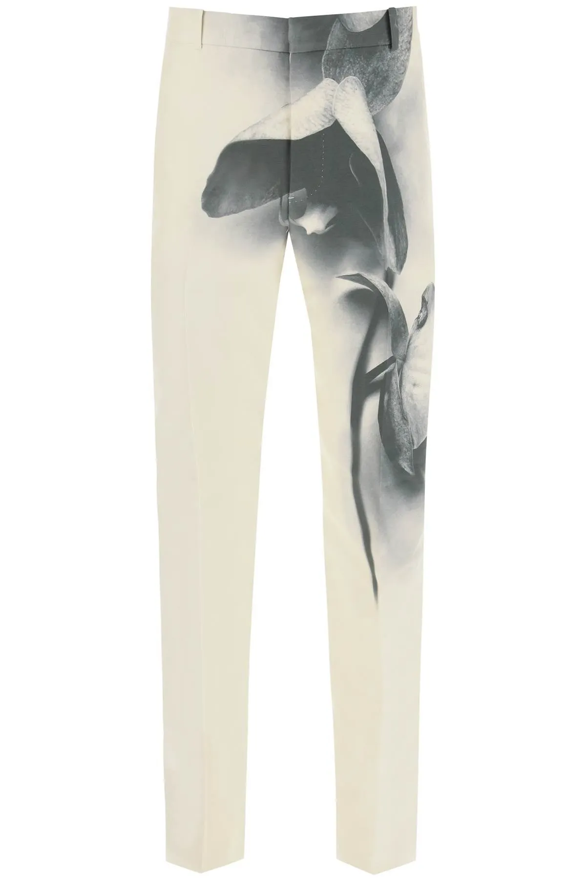 Alexander mcqueen orchid cigarette pants