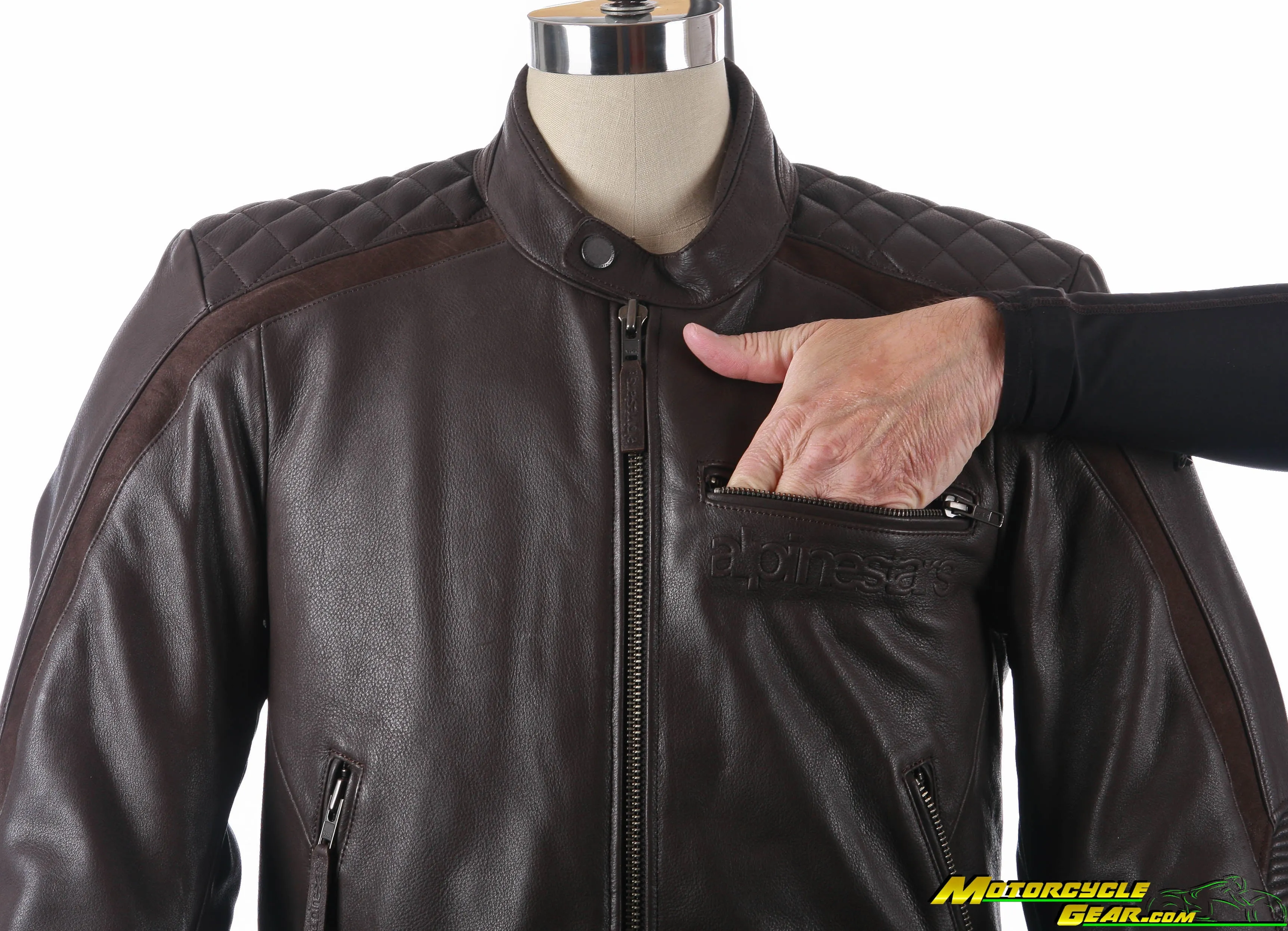 Alpinestars Hoxton V2 Leather Jacket