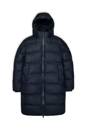 Alta Longer Puffer Jacket - Navy