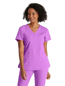 Barco One™ by Barco Racer 4-Pocket V-Neck Scrub Top