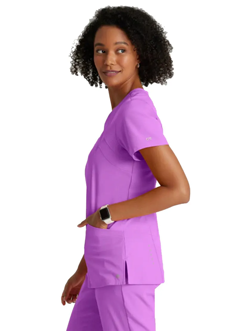 Barco One™ by Barco Racer 4-Pocket V-Neck Scrub Top