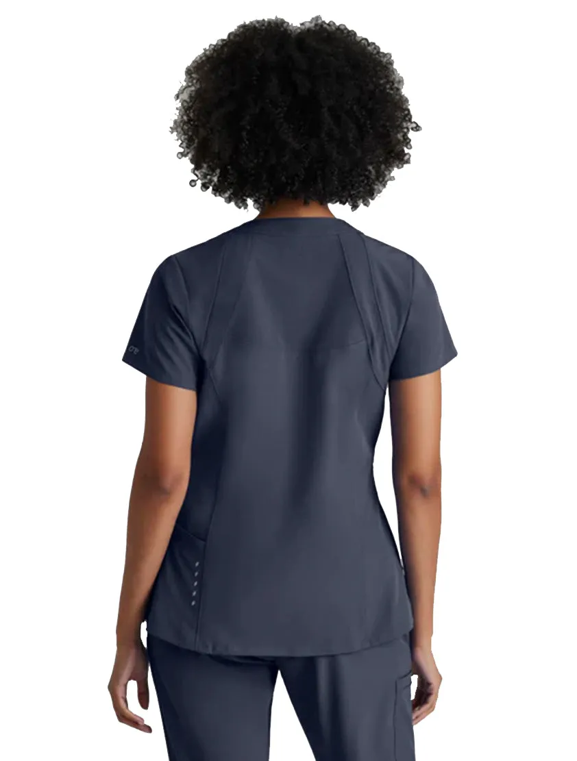 Barco One™ by Barco Racer 4-Pocket V-Neck Scrub Top