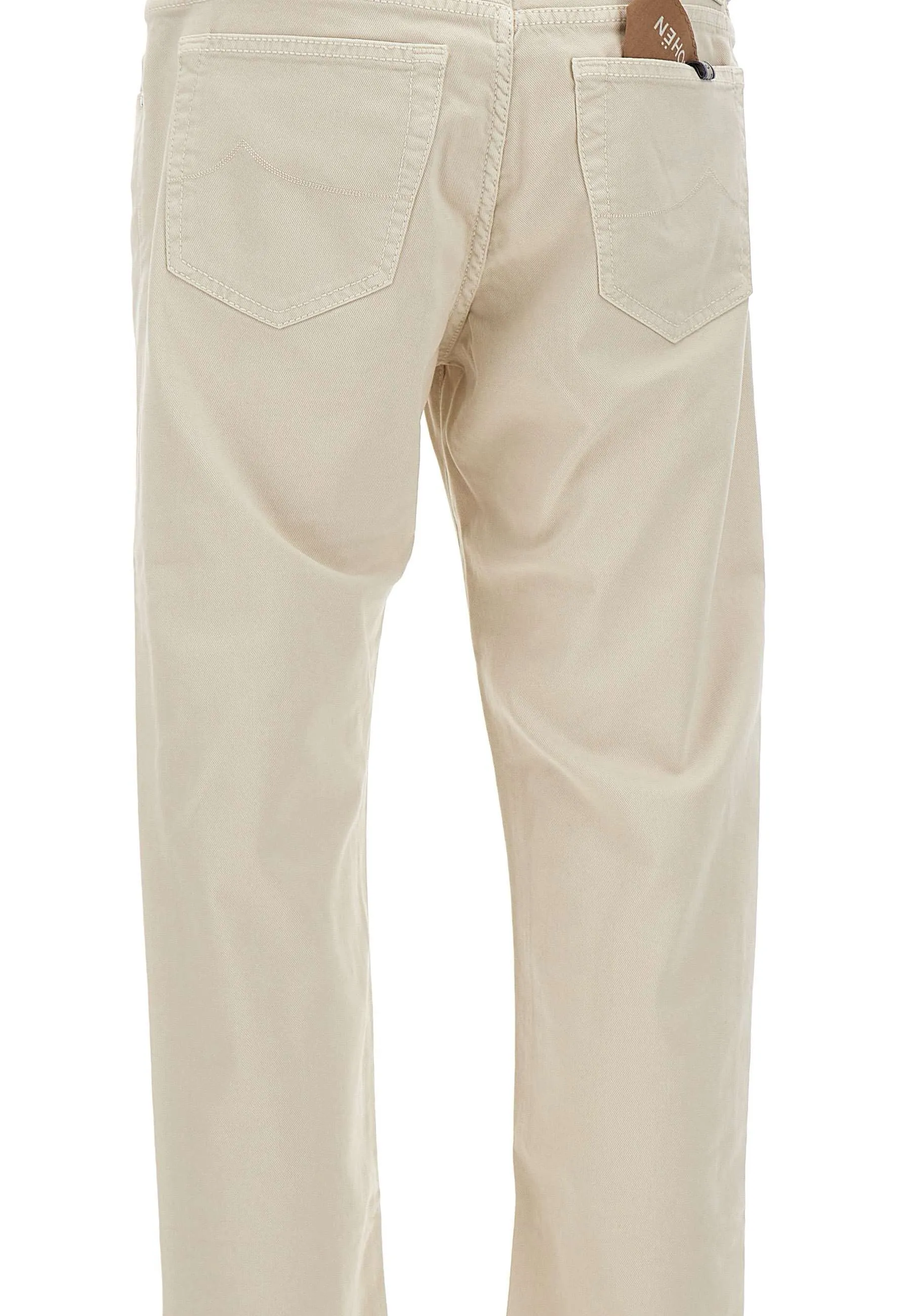 Bard Light Sand Slim Fit Trousers