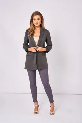 BIK BOK Grey Oversized Blazer