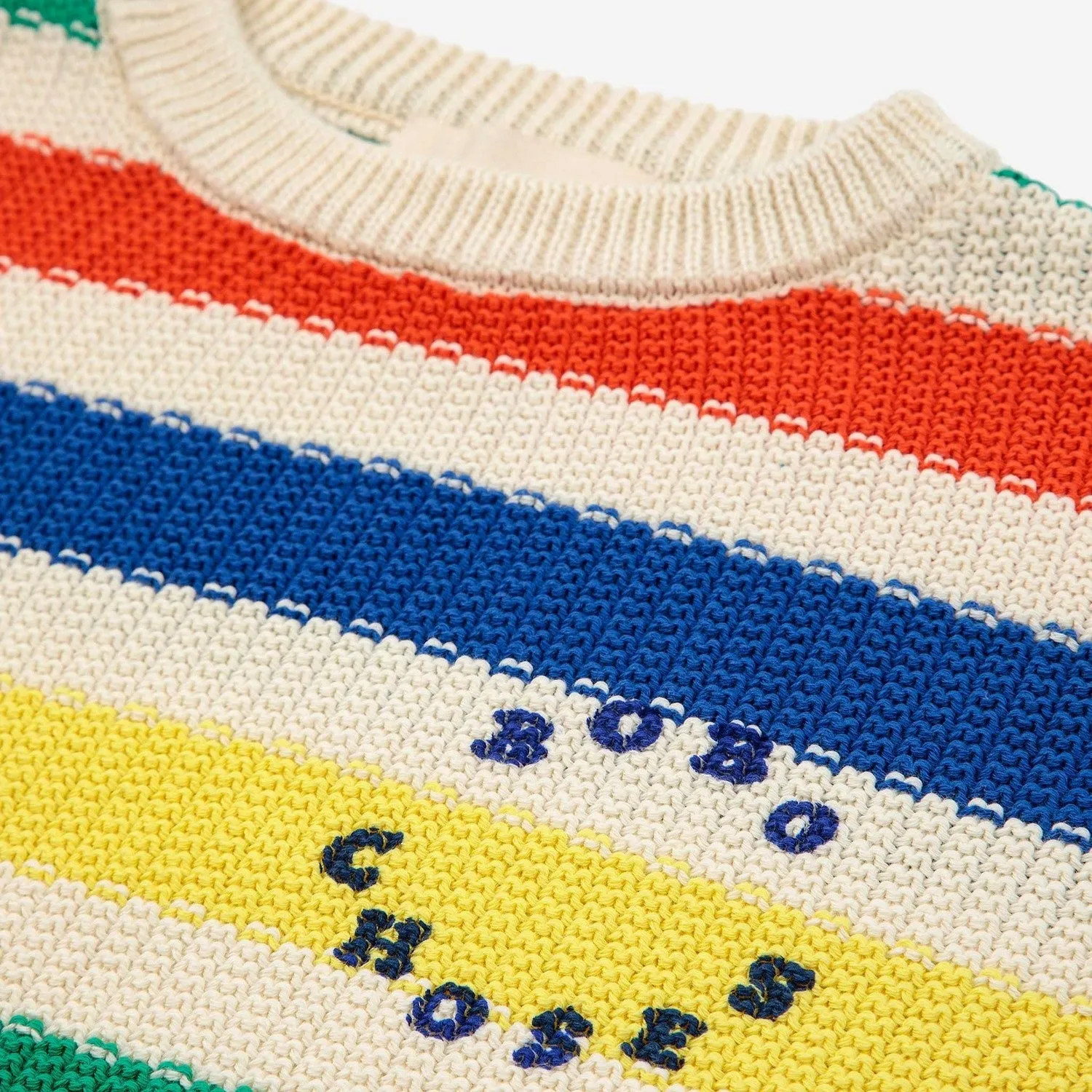 BOBO CHOSES - Bobo Choses Multicolor Stripes Jumper