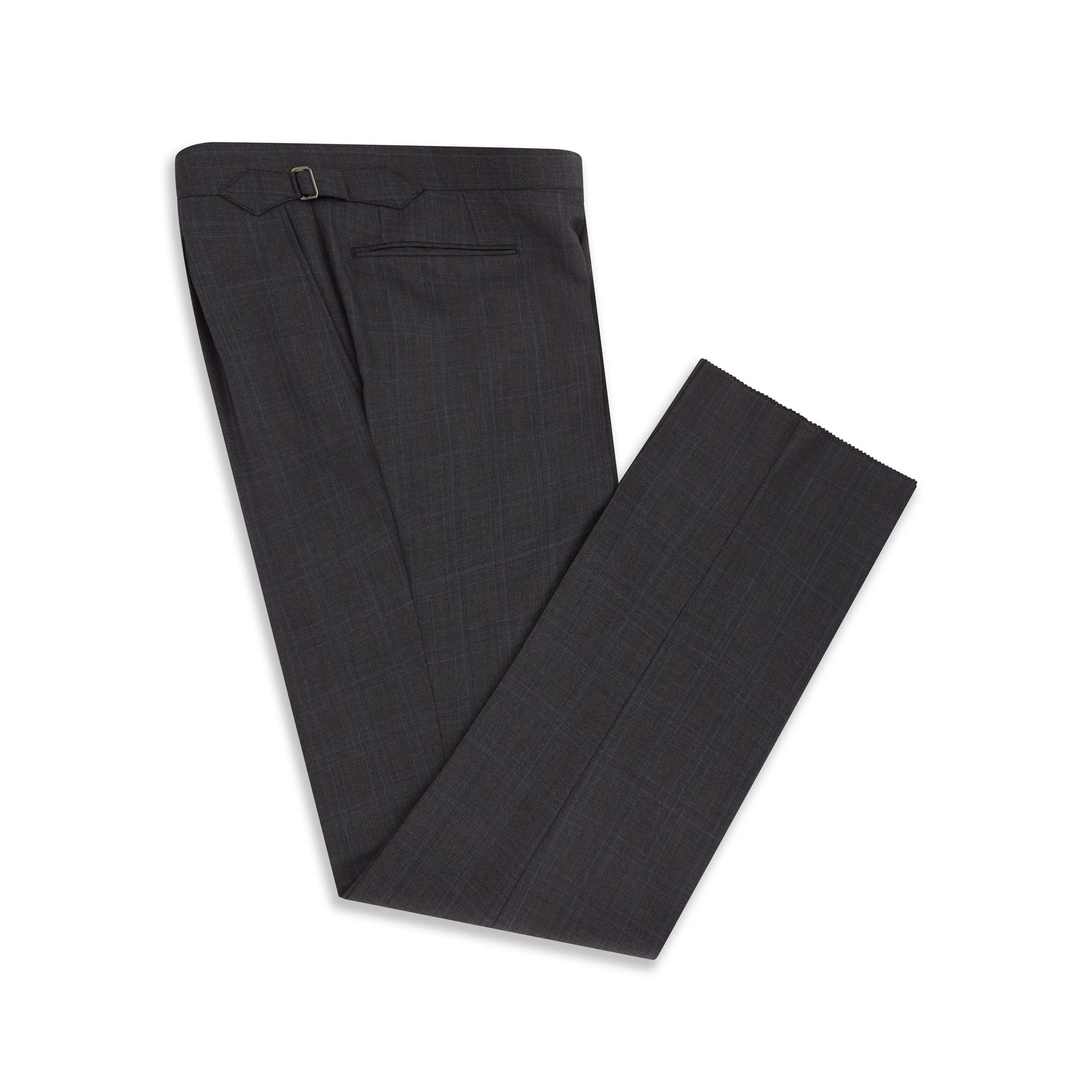 Cambridge Charcoal and Blue Check Suit