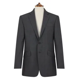 Cambridge Charcoal and Blue Check Suit