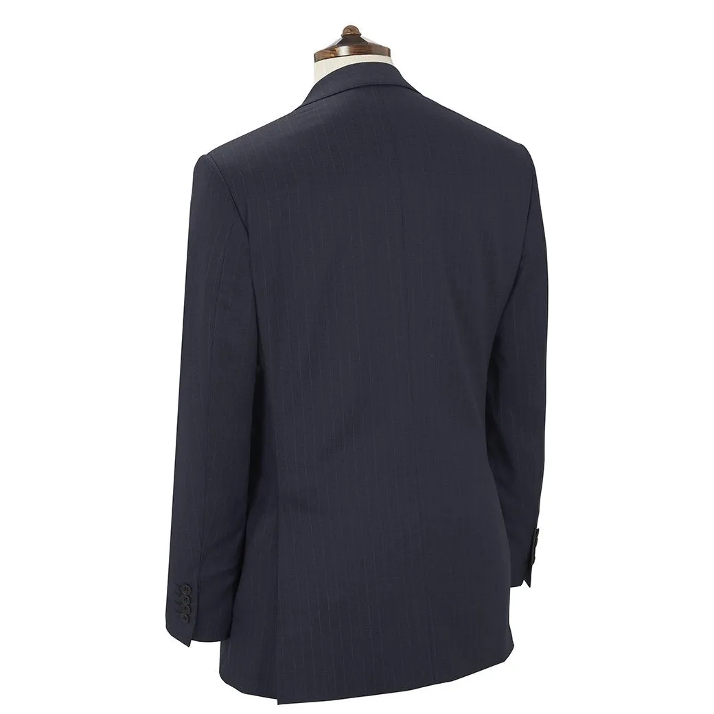 Cambridge Navy Birdseye Pinstripe Suit