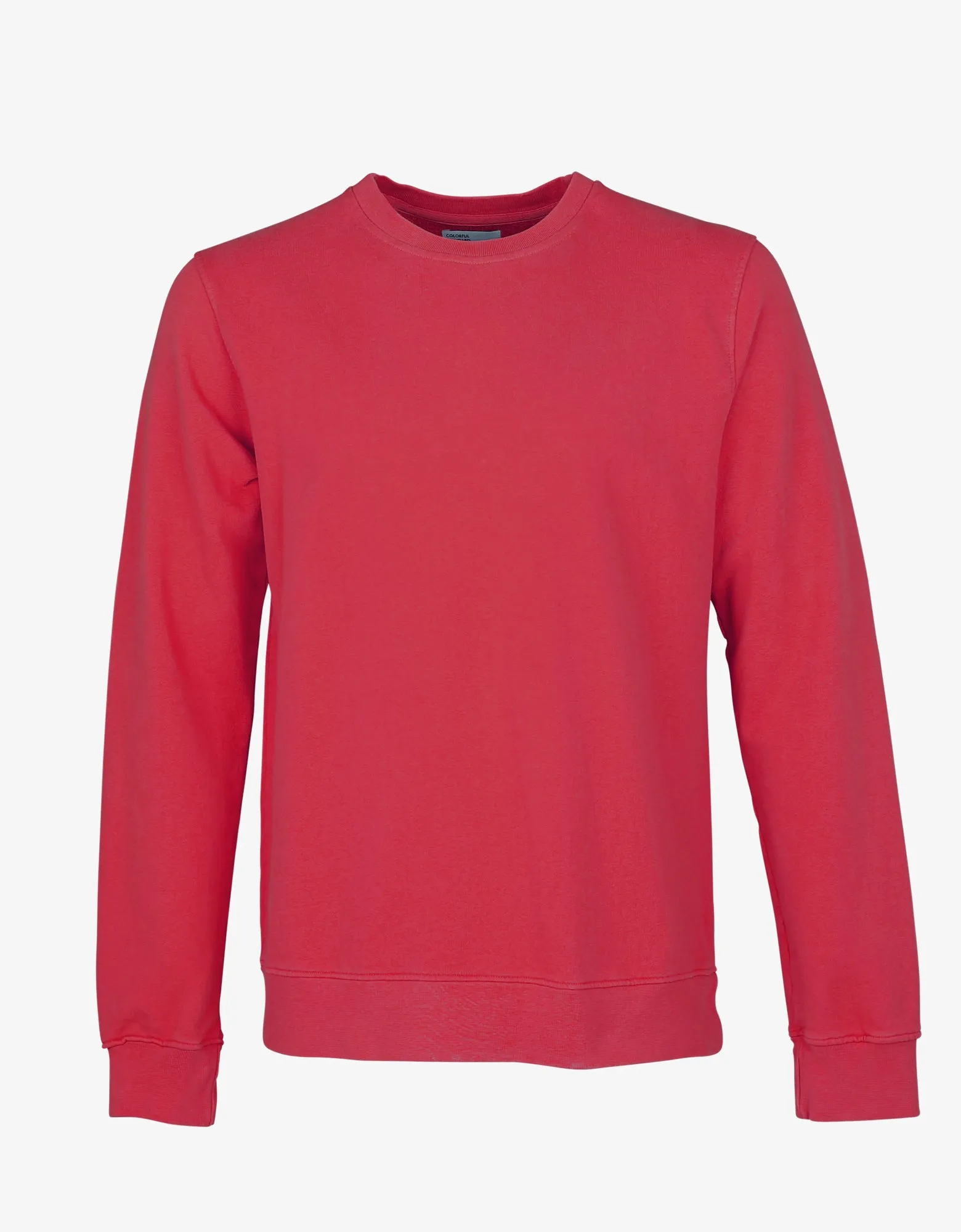 Classic Organic Crew - Scarlet Red