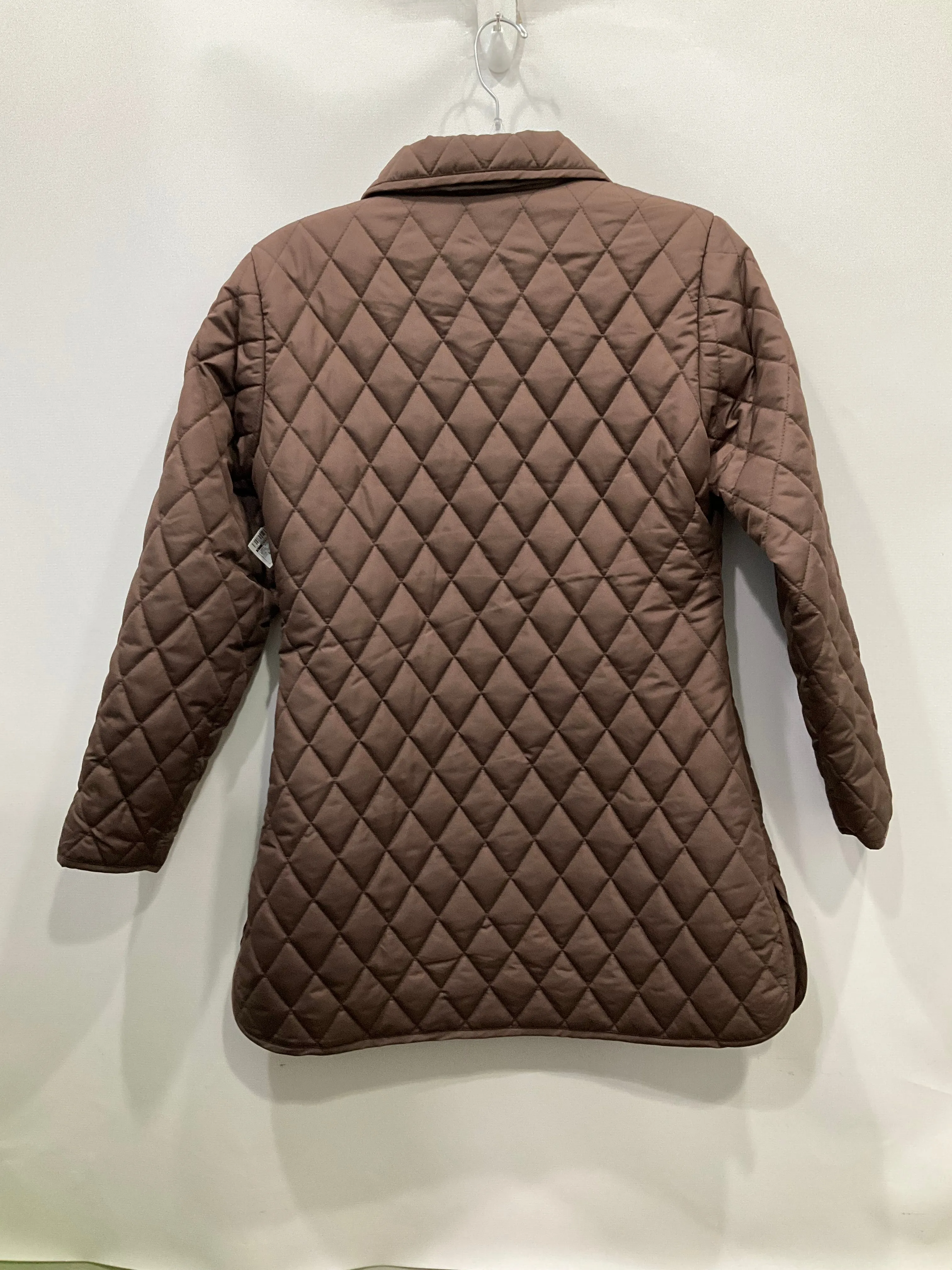 Coat Puffer & Quilted By Clothes Mentor In Brown, Size: S