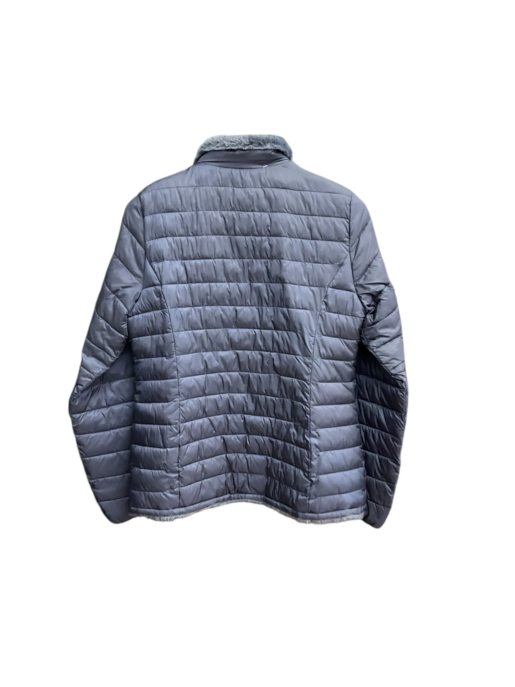 Coat Puffer & Quilted By Clothes Mentor In Navy, Size: S