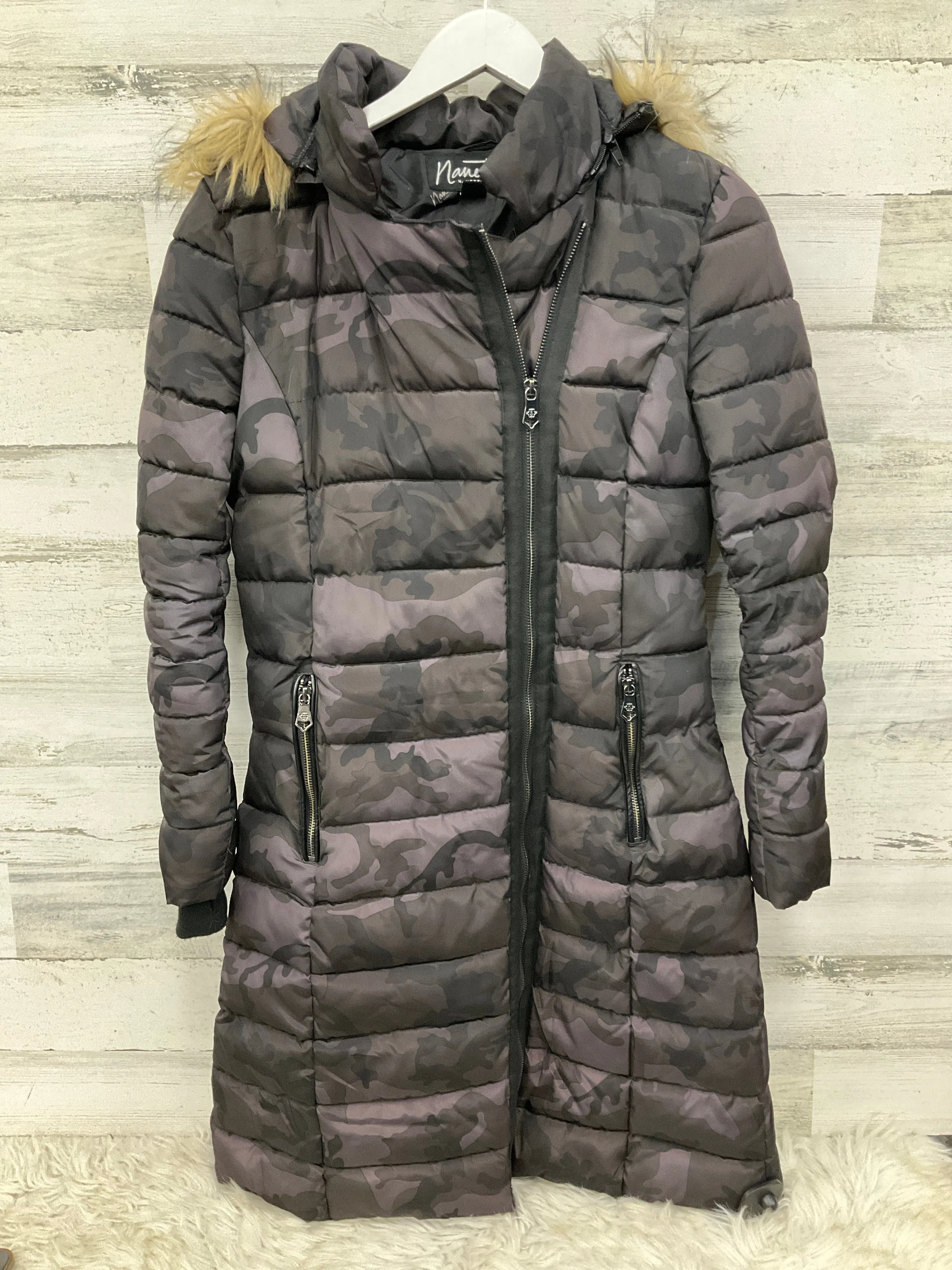 Coat Puffer & Quilted By Nanette Lepore In Black, Size: S