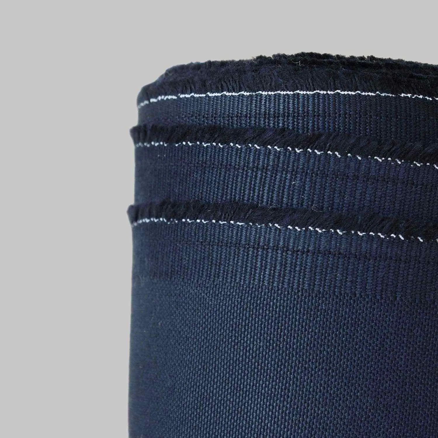 COTTON PANAMA CANVAS FABRIC • Dark Navy