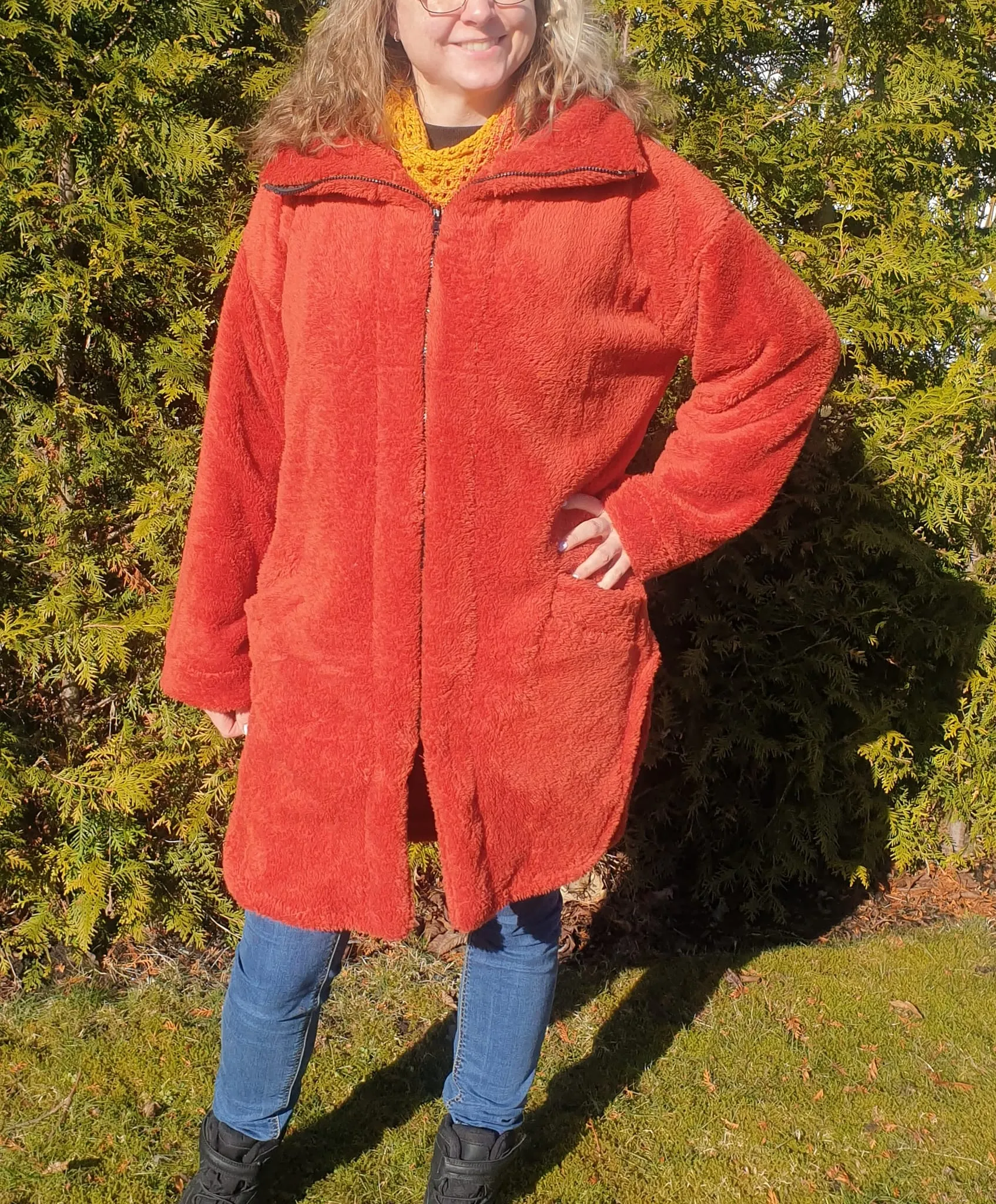 Cozy Coat Strl 34-56 Pappersmönster