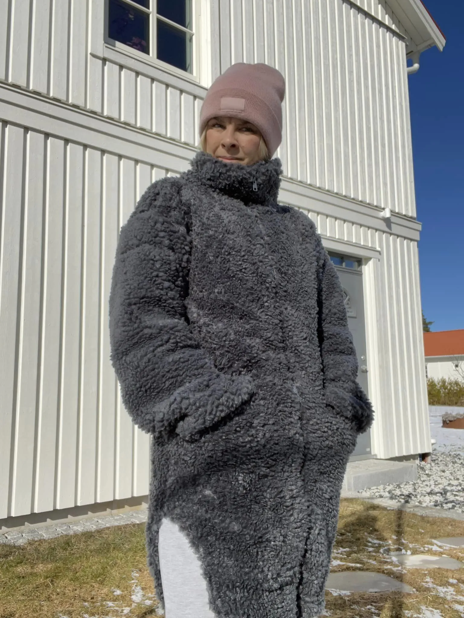 Cozy Coat Strl 34-56 Pappersmönster