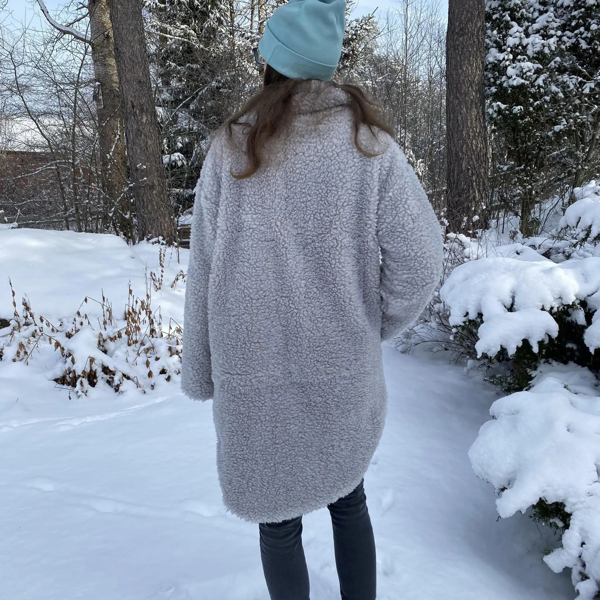 Cozy Coat Strl 34-56 PDF-mönster