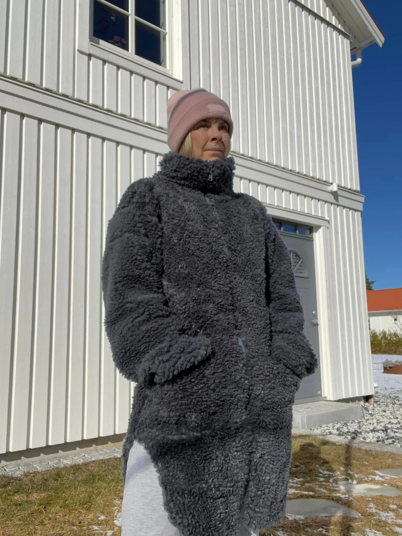 Cozy Coat Strl 34-56 PDF-mönster