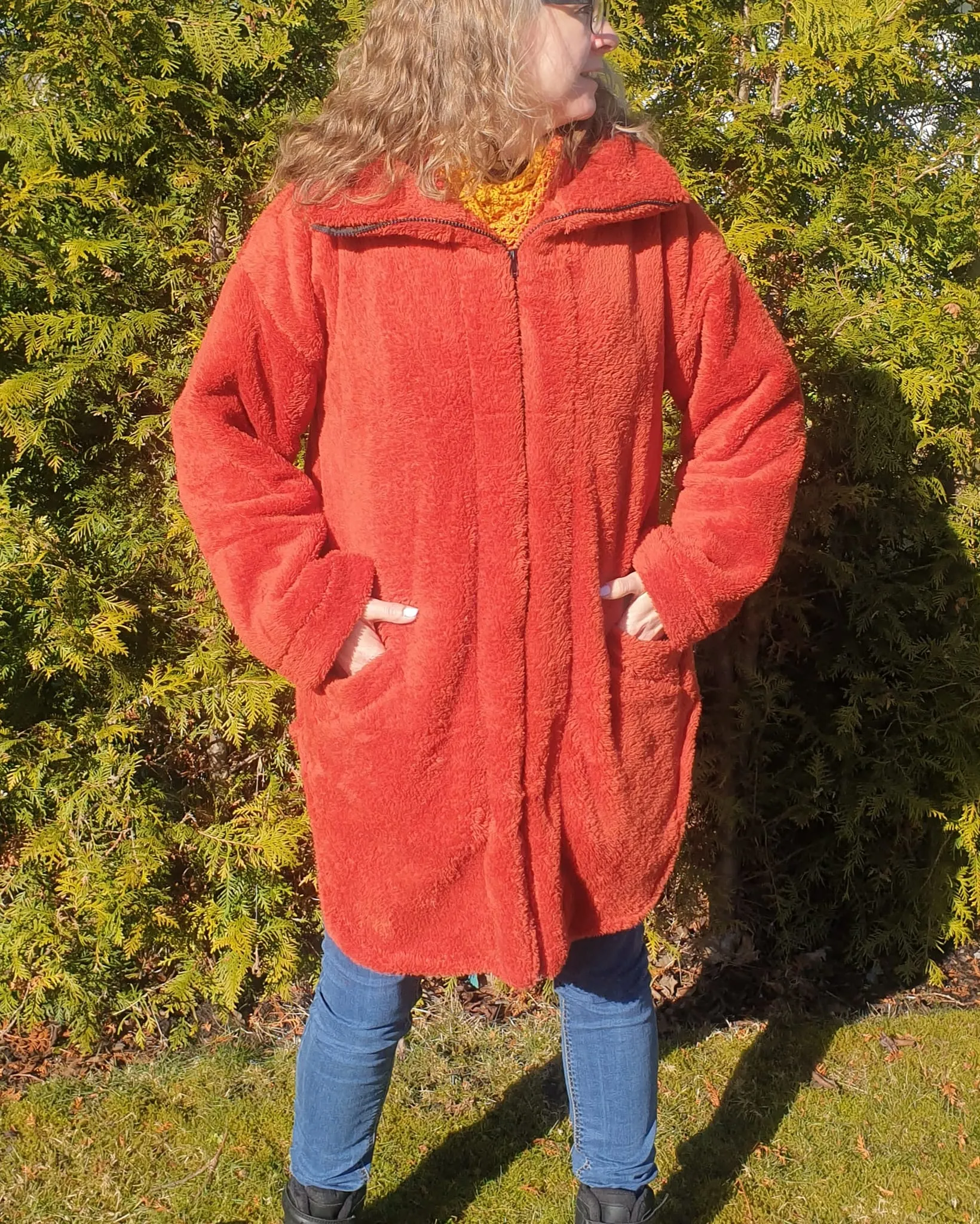 Cozy Coat Strl 34-56 PDF-mönster