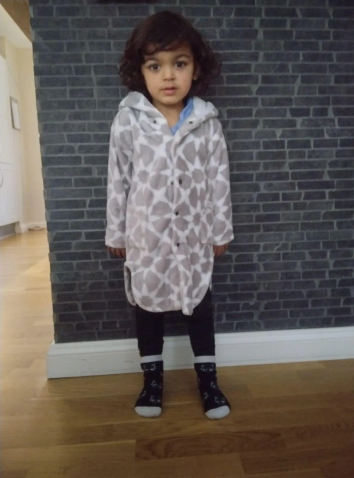 Cozy Coat Youth Strl 92-164 Pappersmönster