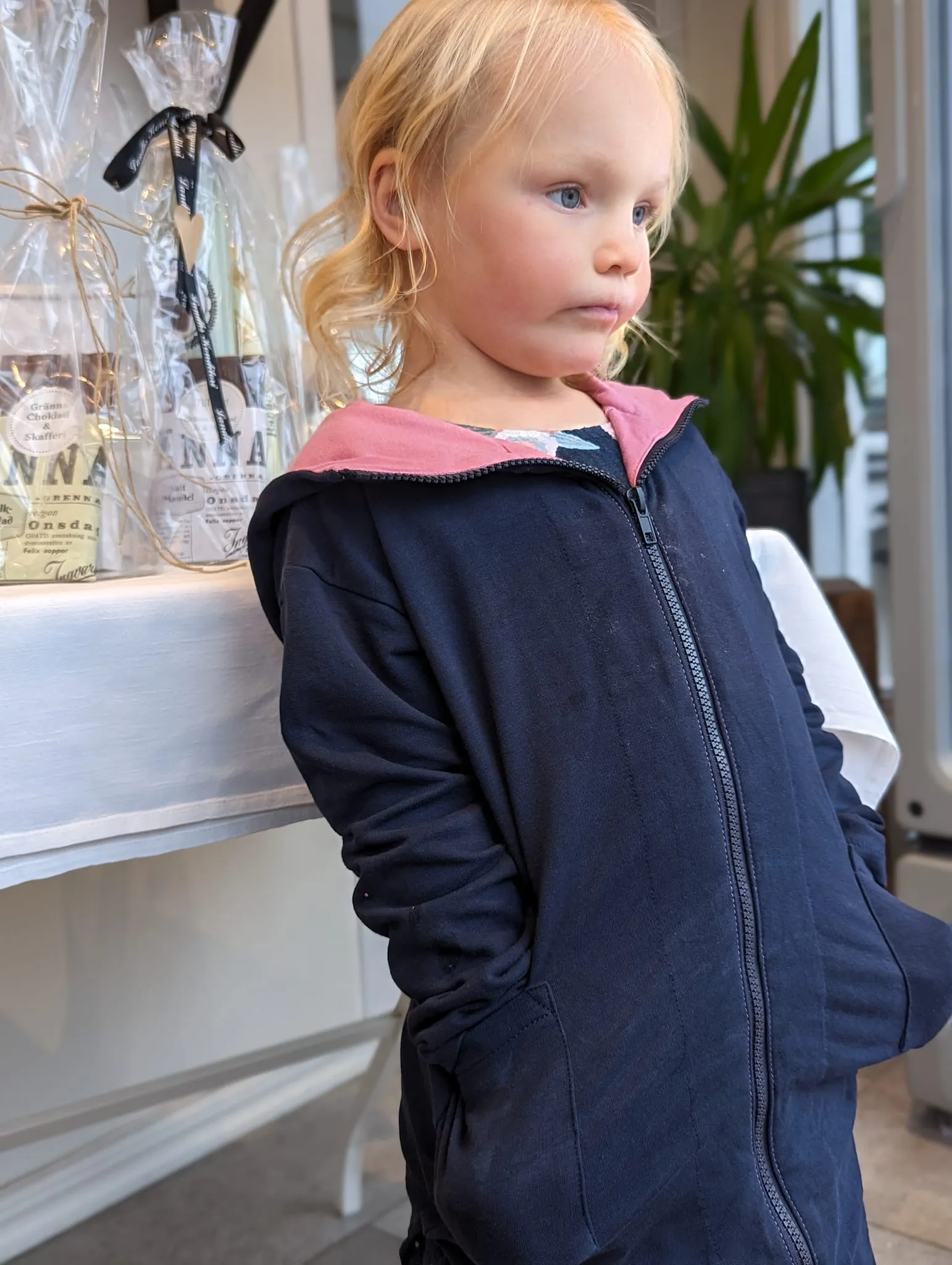 Cozy Coat Youth Strl 92-164 Pappersmönster