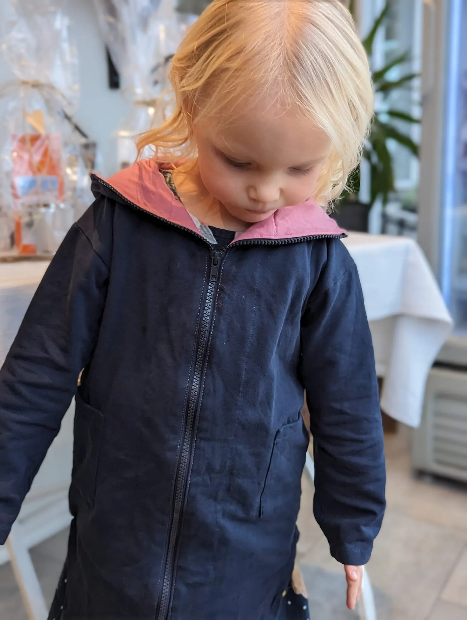 Cozy Coat Youth Strl 92-164 Pappersmönster