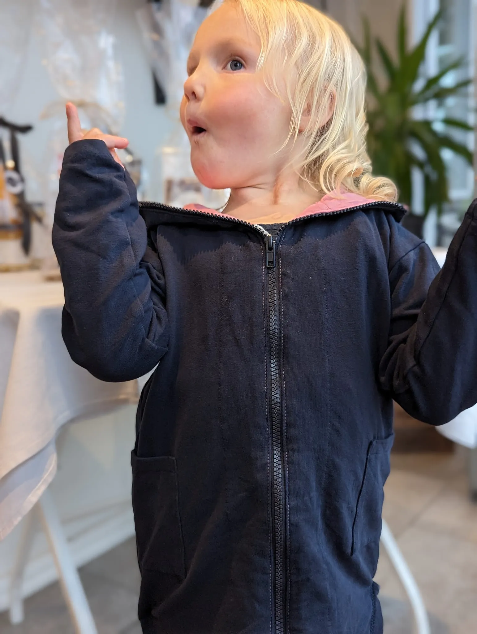 Cozy Coat Youth Strl 92-164 Pappersmönster