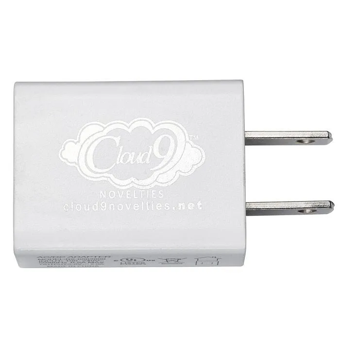 (d) Cloud 9 Usb 1 Port Adapter Charger For Vibrators