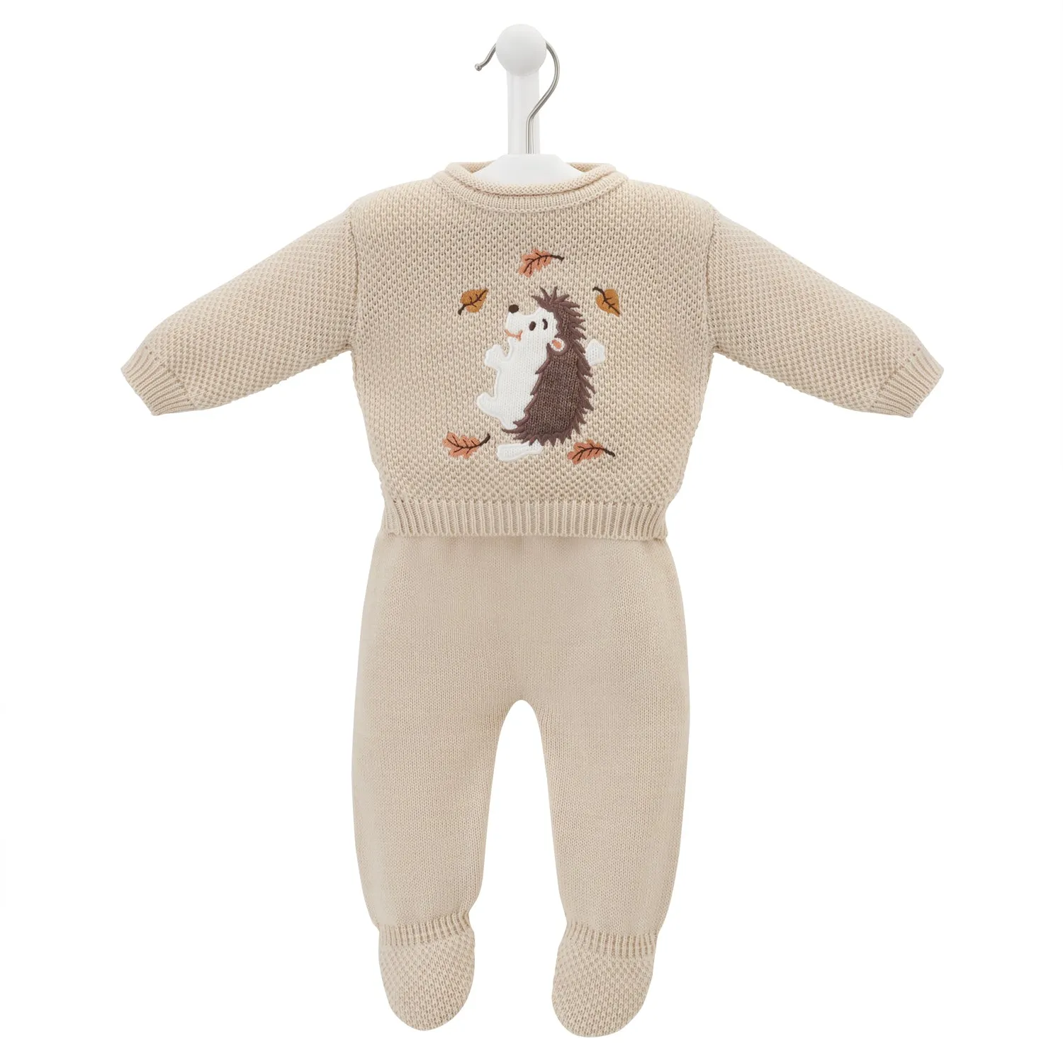 Dandelion Taupe Hedgehog Jumper & Leggings