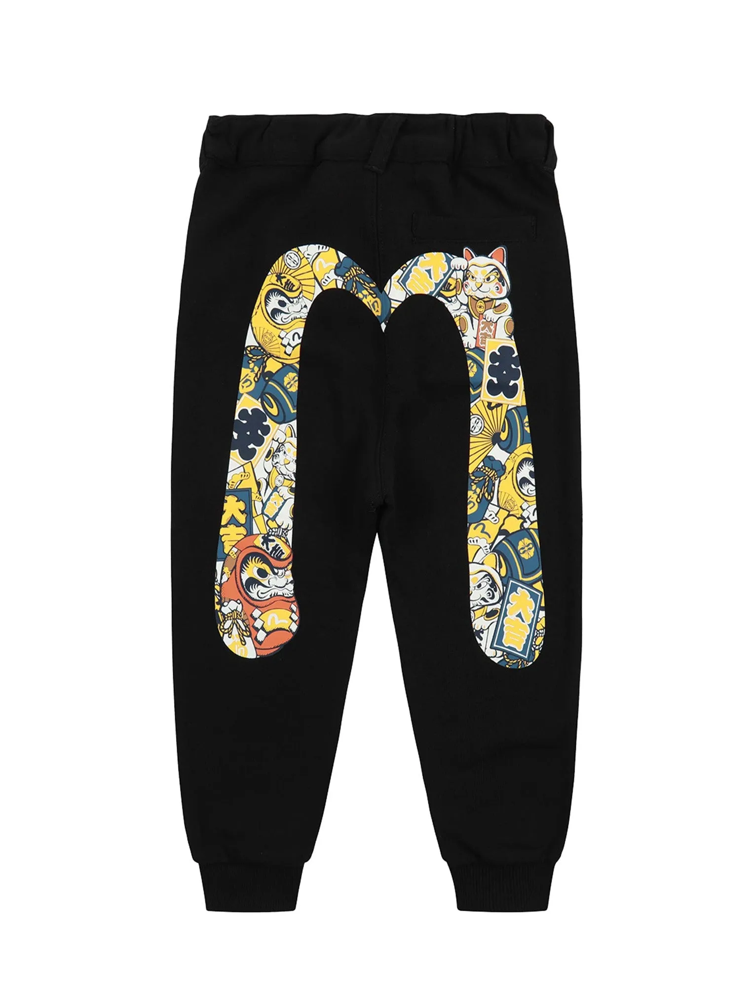 Daruma Buddies Daicock Print   Sweatpants