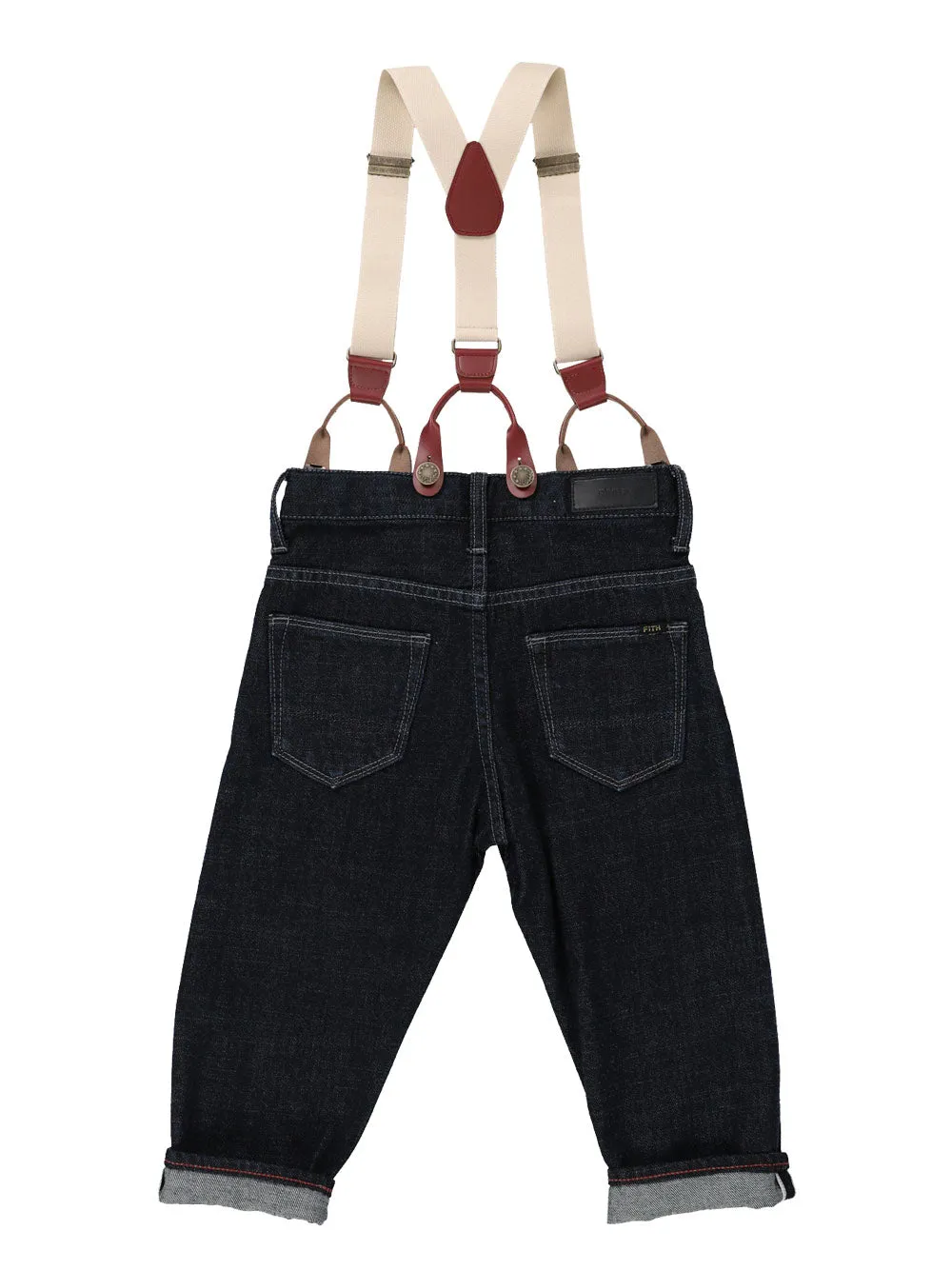 Denim Suspender Trousers