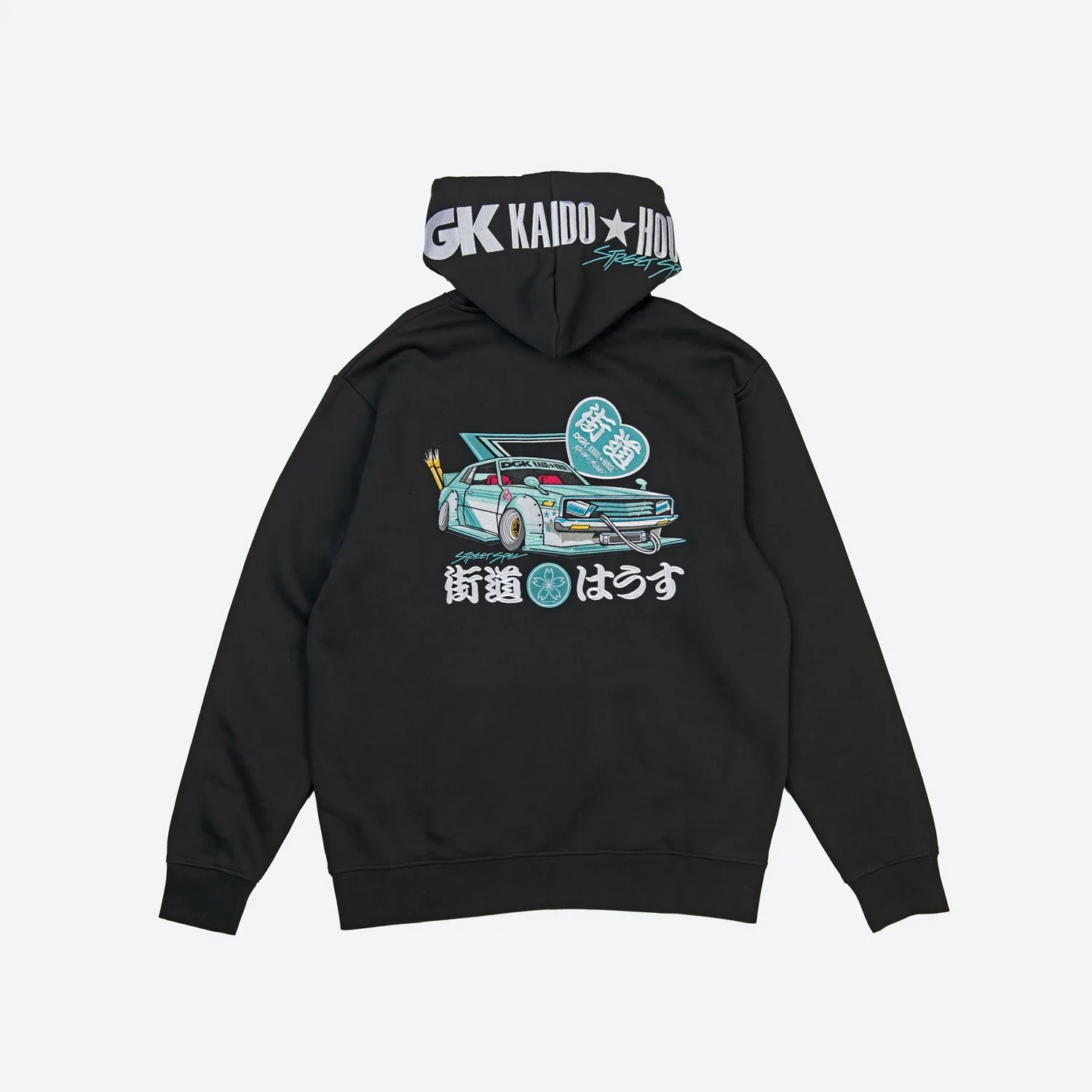 DGK x Kaido House Zokusha Embroidered Hooded Fleece