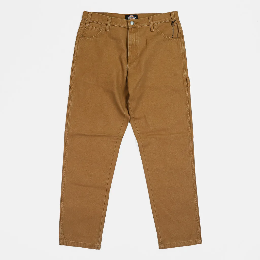 Dickies - Canvas Carpenter Pant - Stone Washed Brown Duck