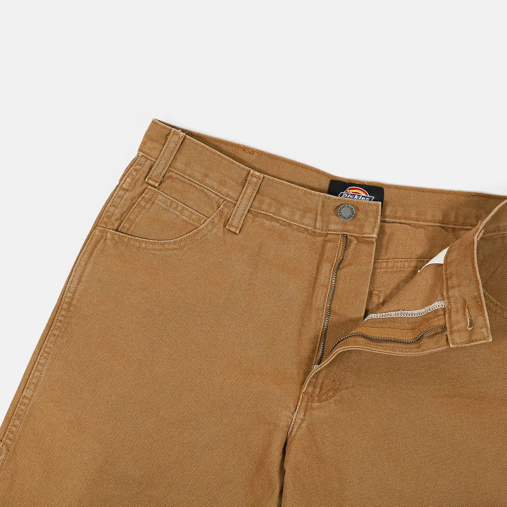 Dickies - Canvas Carpenter Pant - Stone Washed Brown Duck