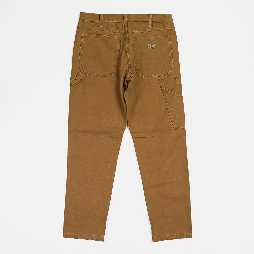 Dickies - Canvas Carpenter Pant - Stone Washed Brown Duck