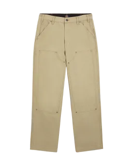 Duck Canvas Utility Trousers in Stone Washed Desert Sand