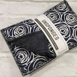 Eco-Friendly sponge navy blue