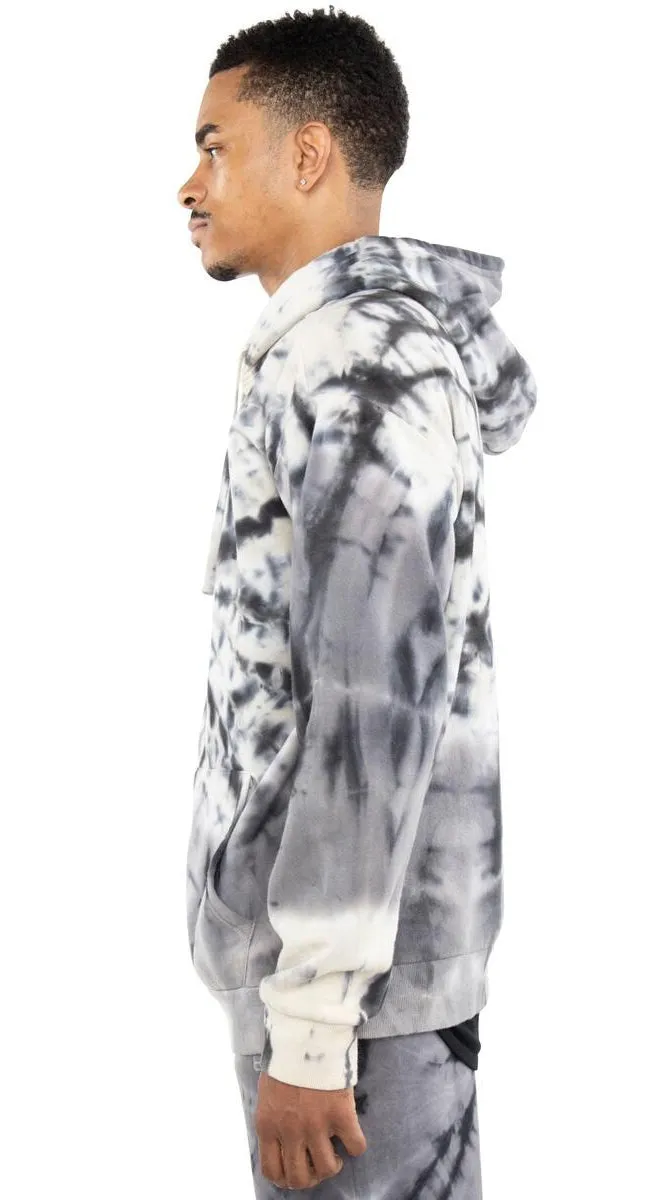 EPTM Men's Multi Tie Dye Hoodie