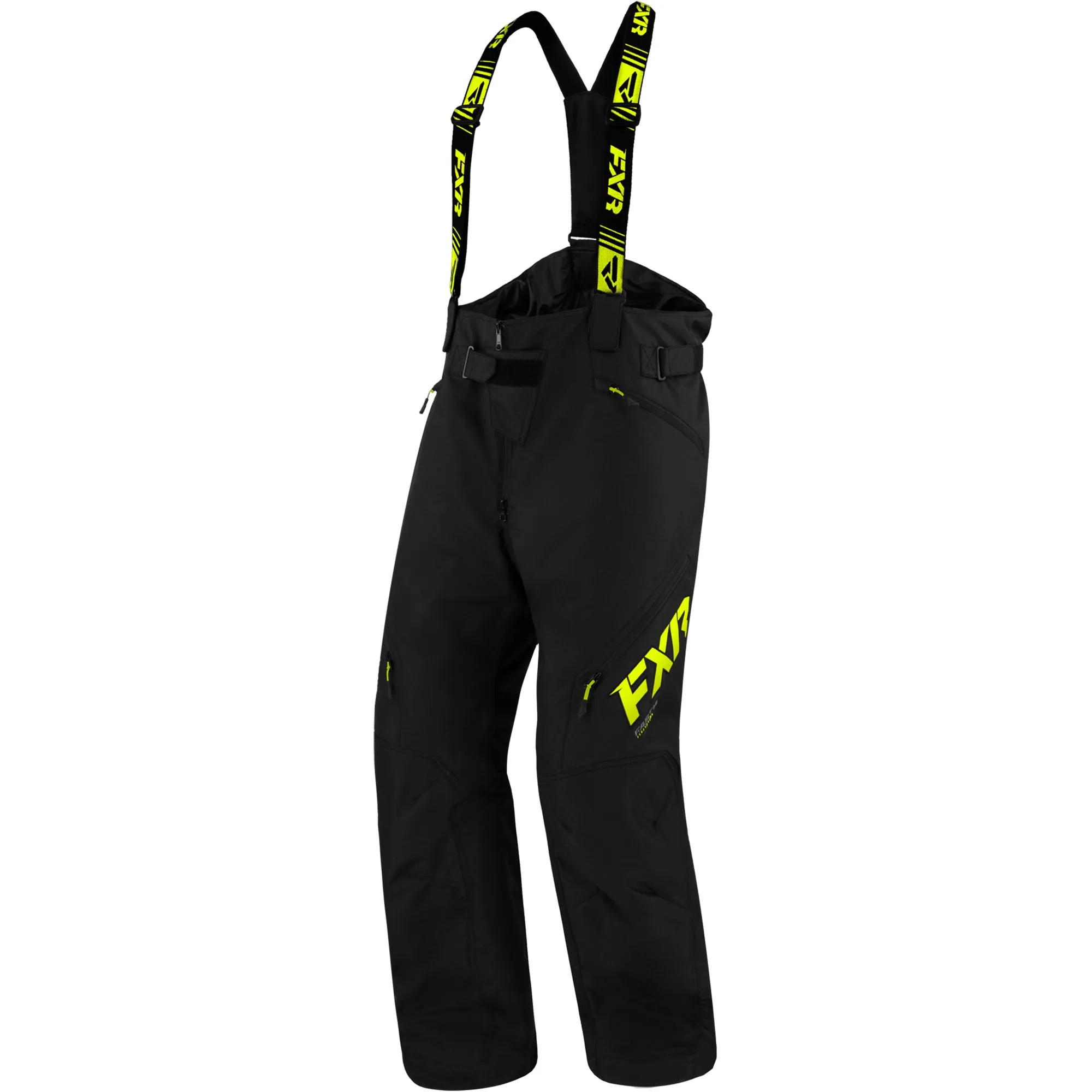 FXR Clutch FX Snowmobile Pants Black/HiVis