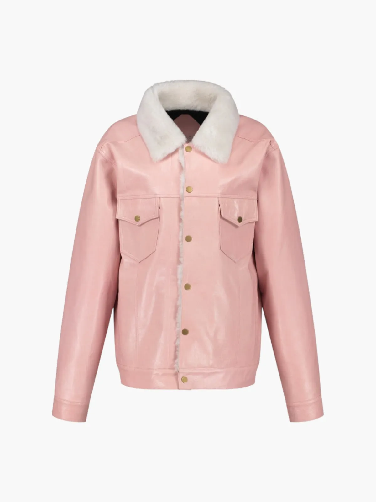 Giulia Jacket | Pink Amkie White