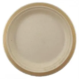 Gold Sugarcane Plate 230mm 10pk