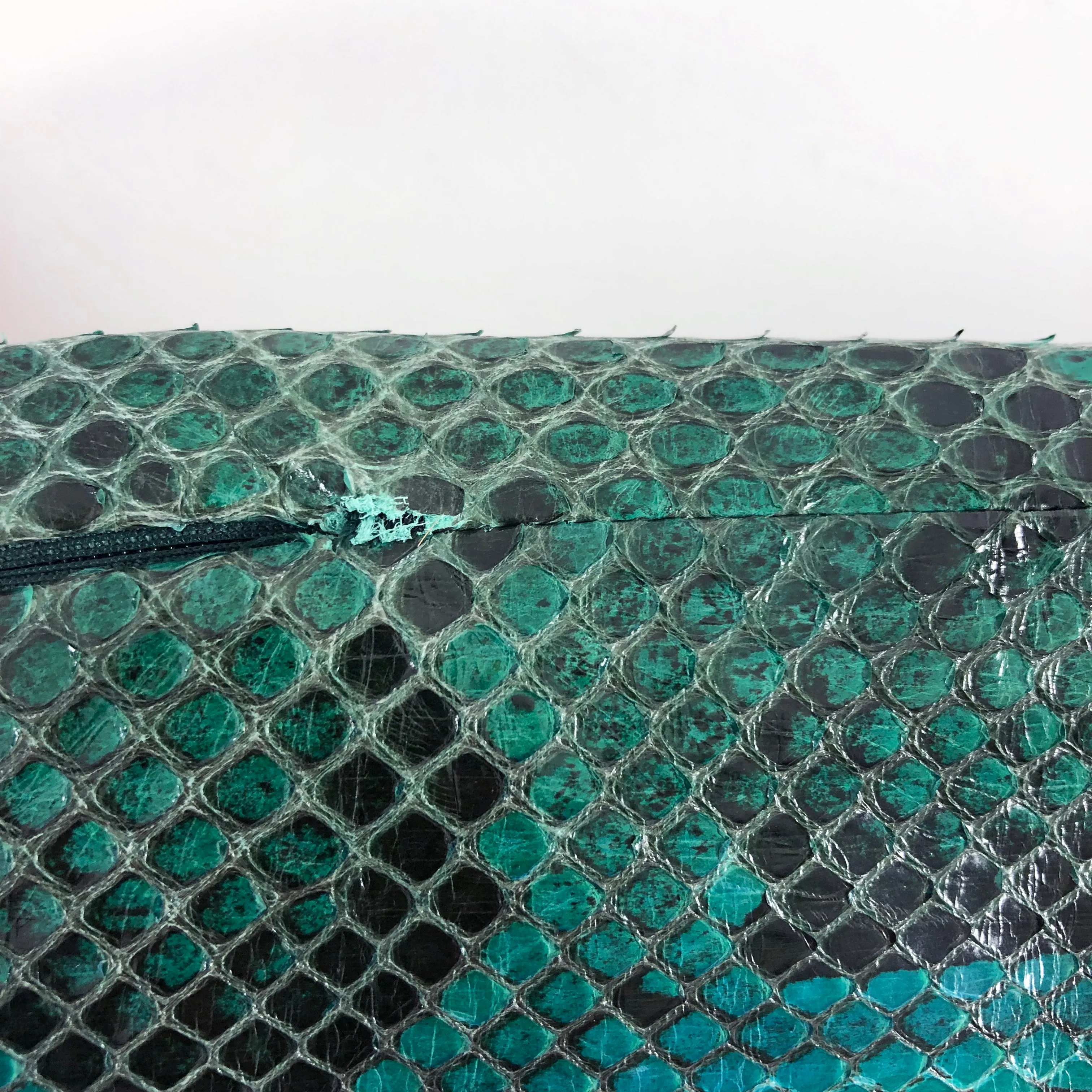 Gucci Fall 2011 Runway Green Python Snakeskin Pencil Skirt - 2