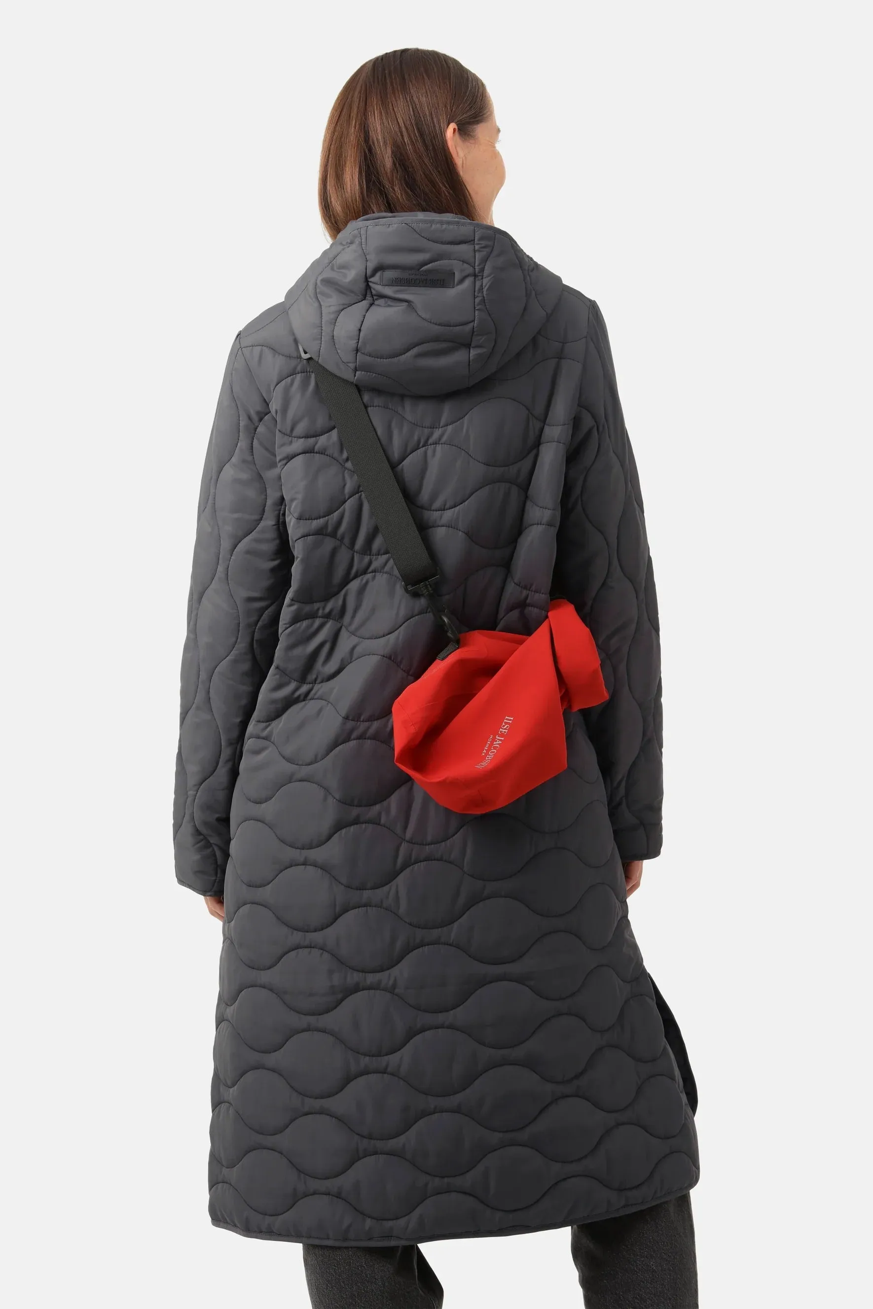 Ilse Jacobsen Quilted 05 Coat Asphalt