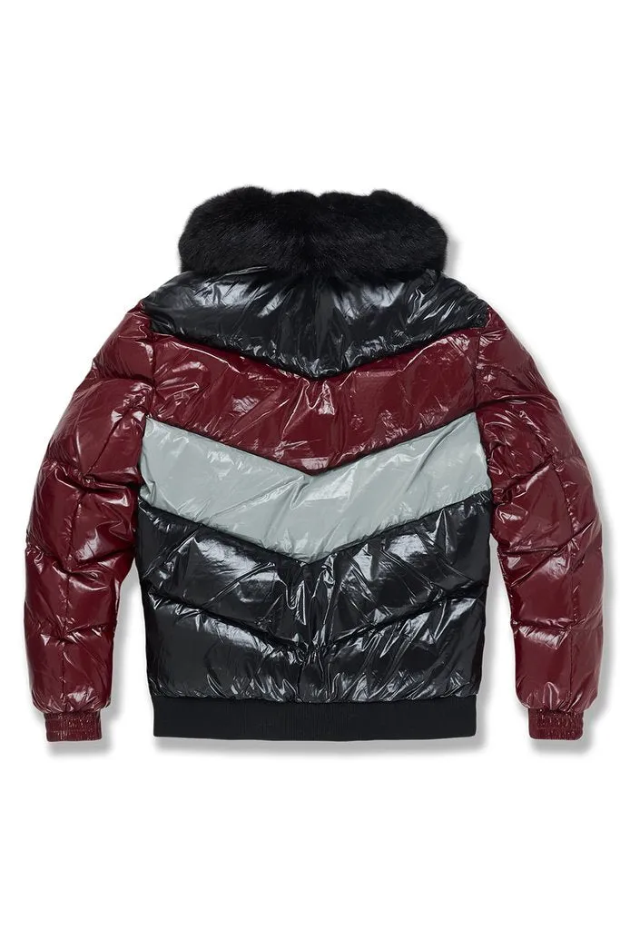 Jordan Craig Sugar Hill Puffer Jacket (BURGUNDY)