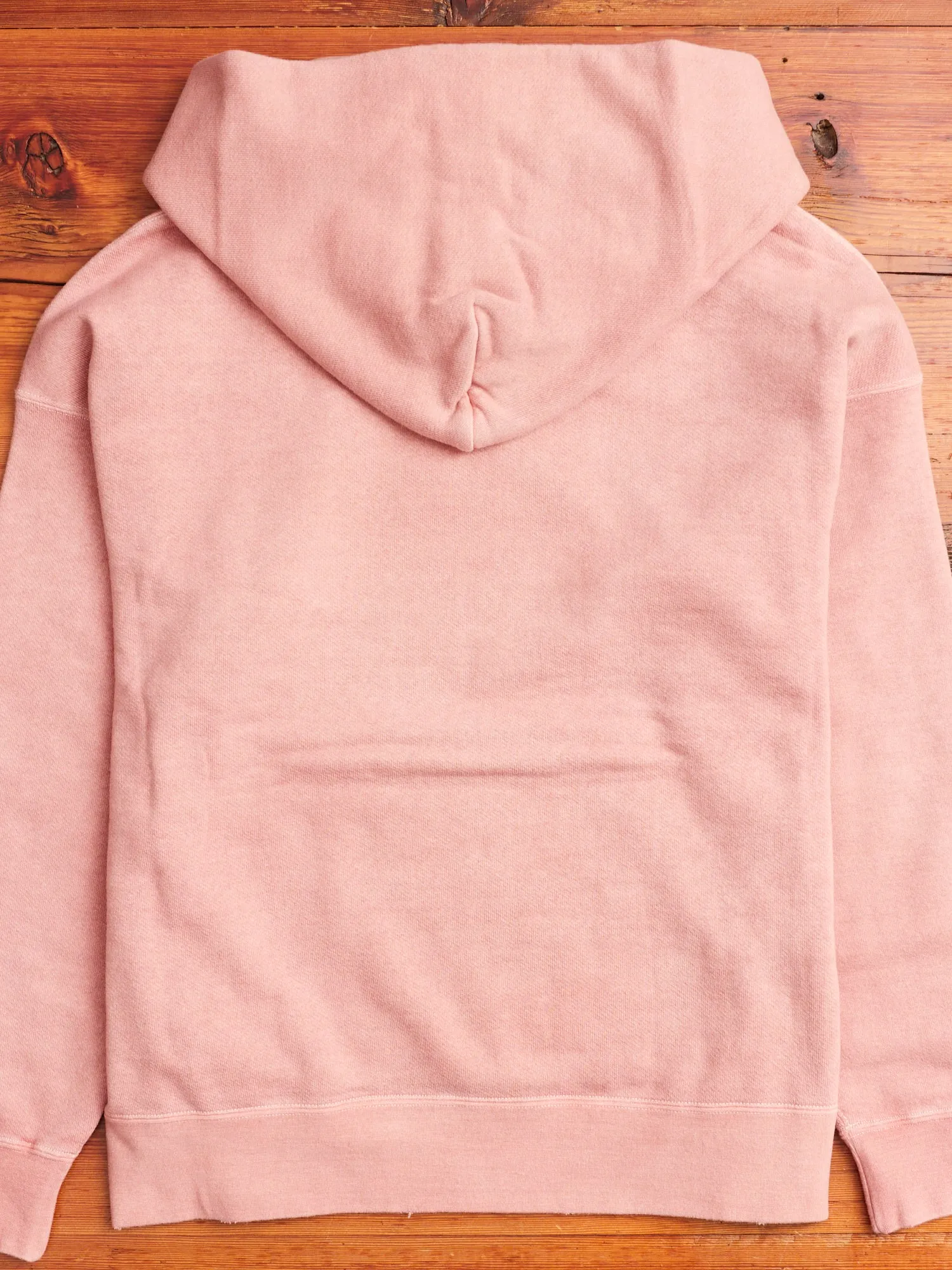 Jumbo SB Pullover Hoodie (Uneven Dye) in Red